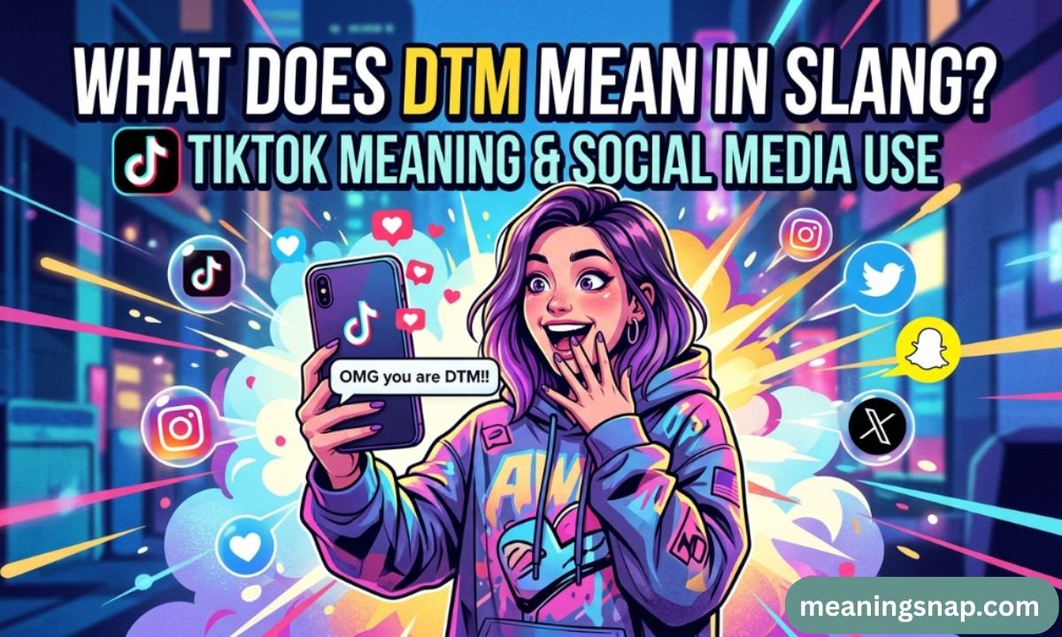 What Does DTM Mean in Slang TikTok Meaning & Social Media Use