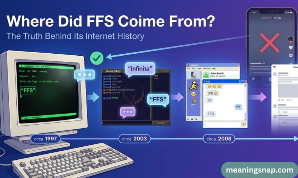 Where Did FFS Come From The Truth Behind Its Internet History