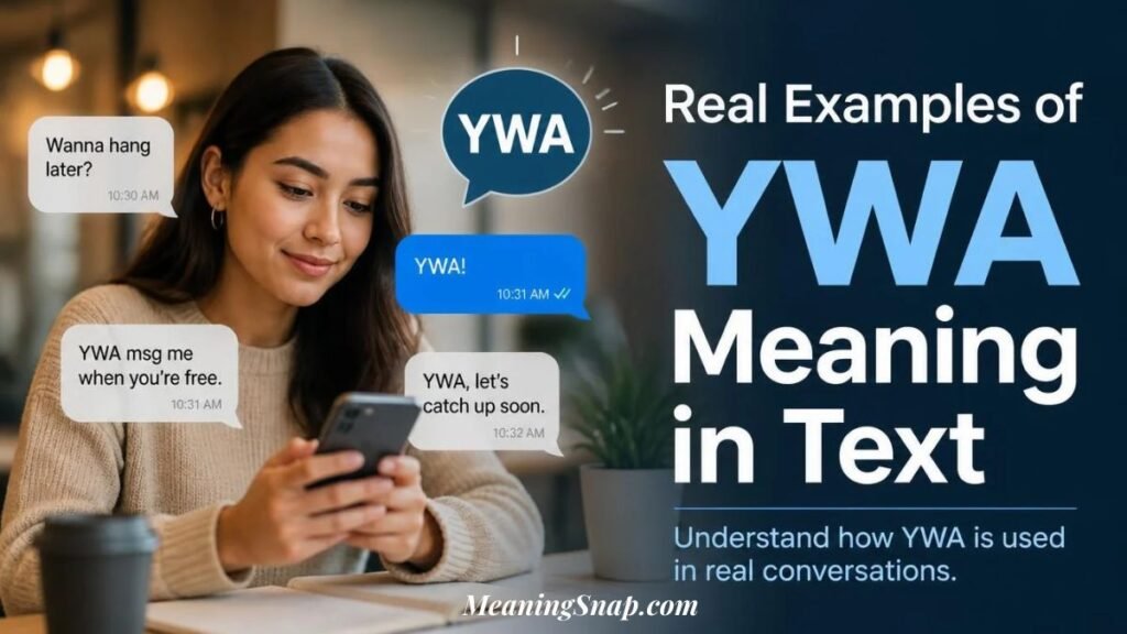 YWA Meaning in Text: Definition, Uses & Real Examples